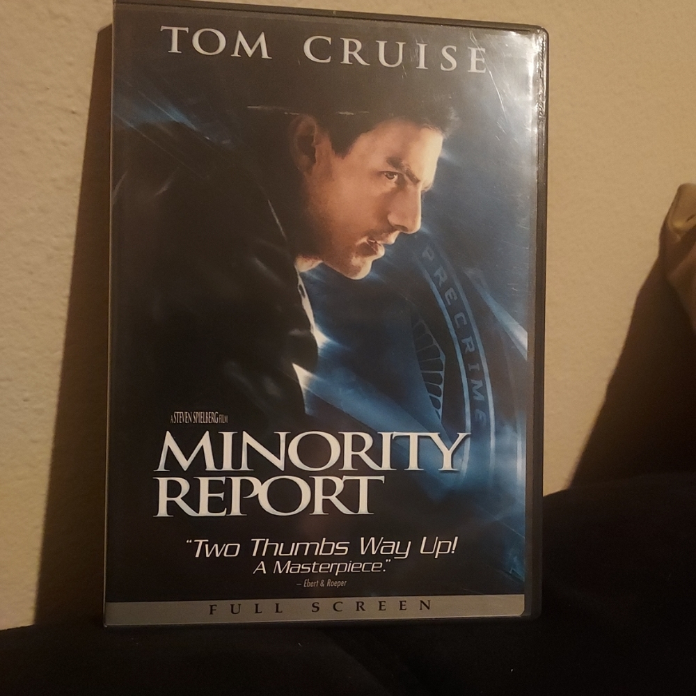 Minority Report (DVD, 2002) Pre-Owned Tested Working Great Condition Good Movie